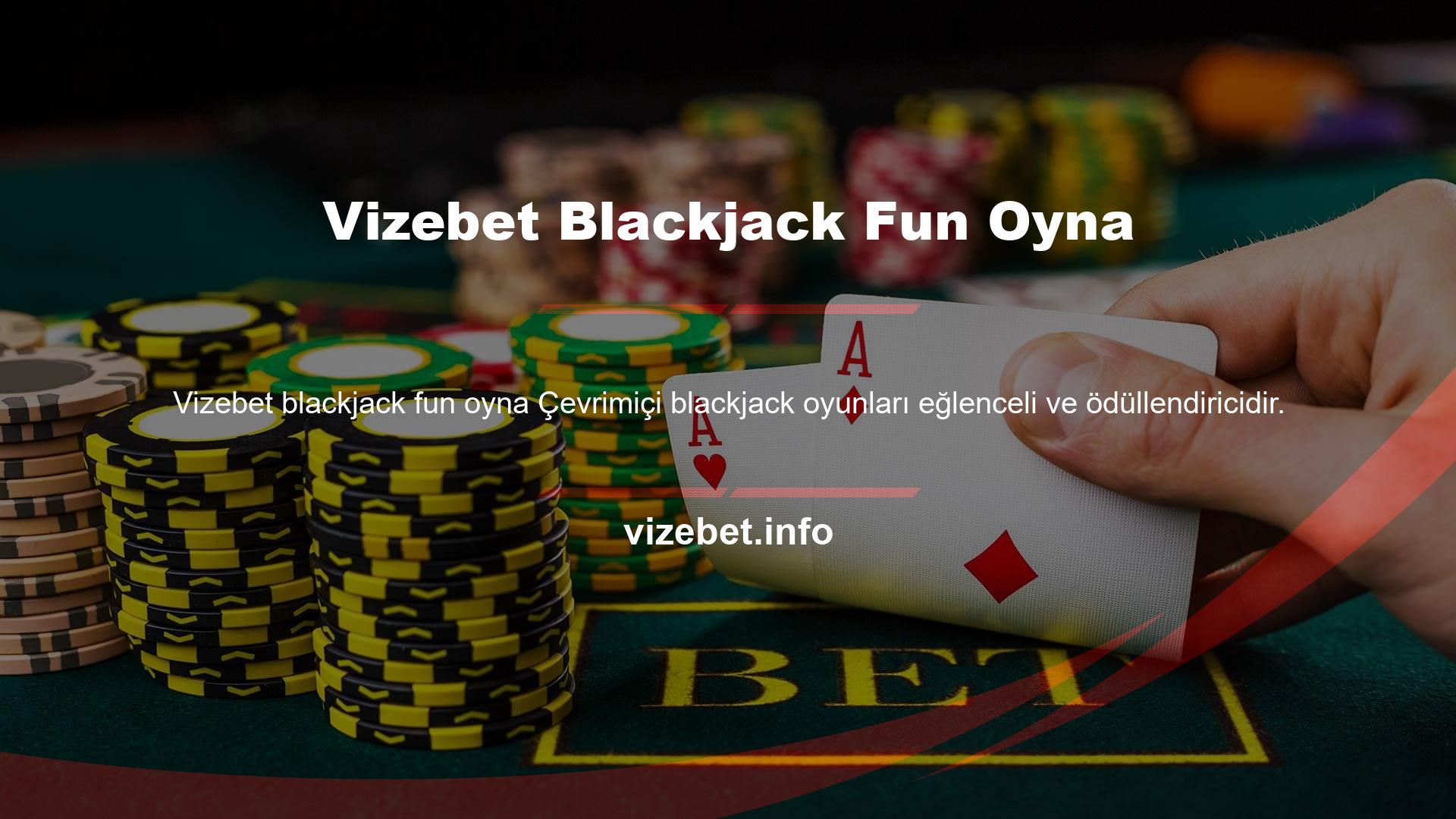 Sektördeki en muhteşem casino seçeneklerinden biri olan çeşitli blackjack seçenekleri bu adreste sizleri bekliyor