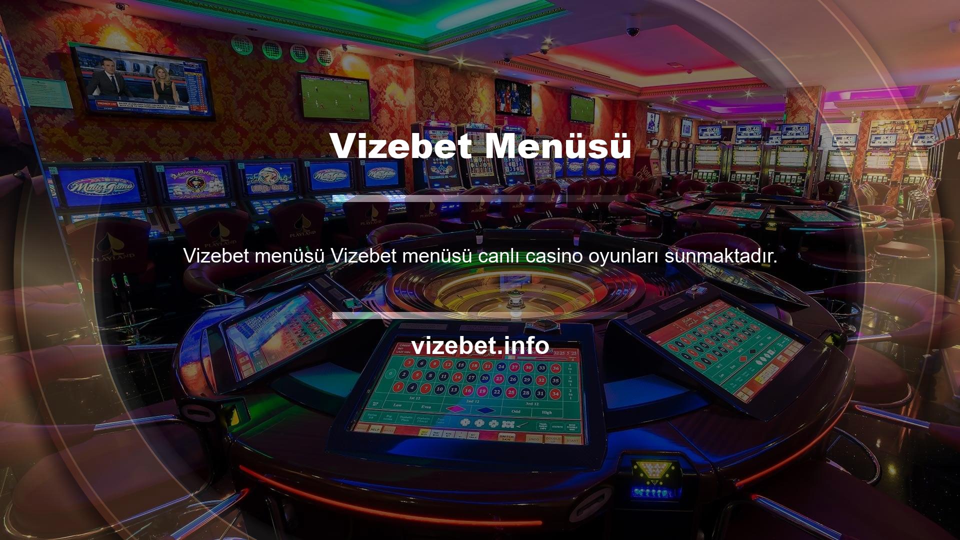 Canlı Casino, gerçek kişilere karşı şans oyunları oynayabileceğiniz gelişmiş bir platformdur
