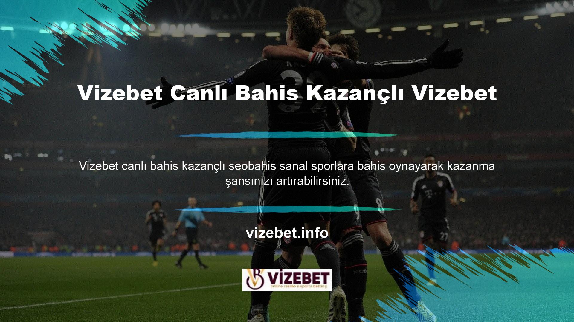 Fiziksel bahis etkinliklerinin yanı sıra, bahis sitesi üyelerine özel olarak sunulan sanal bahis etkinlikleri de bulunmaktadır