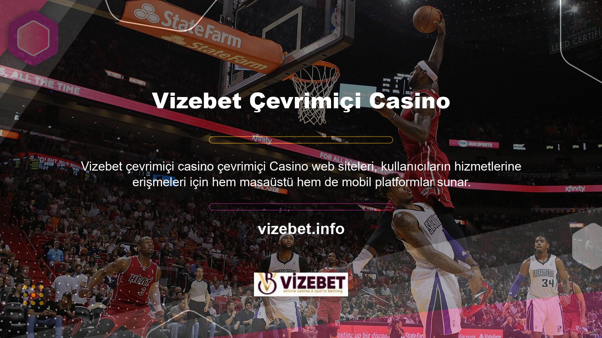 Çevrimiçi Casino web sitesinin sistemi, oturum açmak için kullanılan cihazı tanımlar ve kullanıcıyı uygun platforma yönlendirir